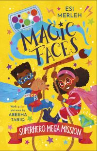 Book Cover for Superhero Mega Mission by Esi Merleh