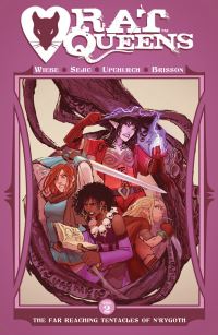 Book Cover for The Far Reaching Tentacles of N'rygoth by Kurtis J Wiebe