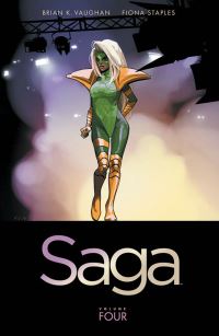 Book Cover for Saga. Volume 4 by Brian K Vaughan
