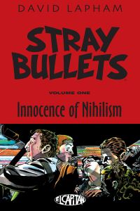 Book Cover for Stray Bullets. Volume One Innocence of Nihilism by David Lapham
