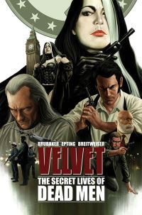 Book Cover for Velvet. Volume 2 the Secret Lives of Dead Men by Ed Brubaker