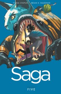 Book Cover for Saga. Volume 5 by Brian K Vaughan