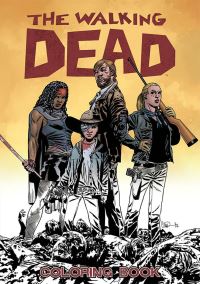 Book Cover for The Walking Dead Coloring Book by Robert Kirkman