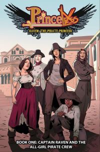 Book Cover for Captain Raven and the All-Girl Pirate Crew by Jeremy Whitley