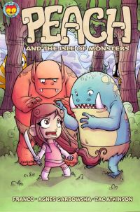 Book Cover for Peach and the Isle of Monsters by Franco Aureliani