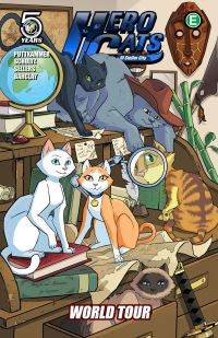 Book Cover for Hero Cats of Stellar City. Vol. 4 by Kyle Puttkammer
