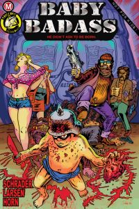 Book Cover for Baby Badass. Volume 1 by D E Schrader