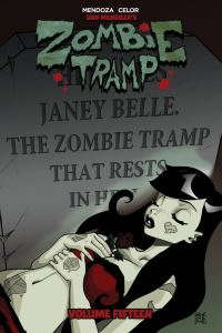 Book Cover for The Death of Zombie Tramp by Dan Mendoza