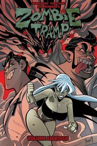 Book Cover for The Death of Zombie Tramp by Dan Mendoza, Vince Hernandez