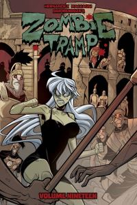 Book Cover for Zombie Tramp. Volume Nineteen A Dead Girl in Europe by Vince Hernandez