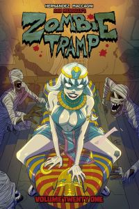 Book Cover for The Mummy Tramp by Vince Hernandez