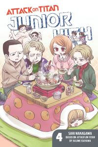 Book Cover for Junior High. 4 by Saki Nakagawa, Hajime Isayama