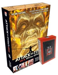 Book Cover for Attack on Titan 16 Manga Special Edition With Playing Cards by Hajime Isayama