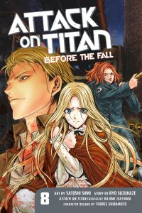 Book Cover for Before the Fall. 8 by Ryo Suzukaze, Hajime Isayama
