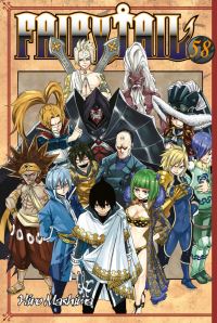 Book Cover for Fairy Tail. 58 by Hiro Mashima