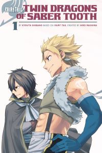Book Cover for Twin Dragons of Sabertooth by Kyouta Shibano, Hiro Mashima