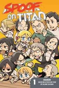 Book Cover for Spoof on Titan. 1 by Hajime Isayama