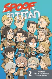 Book Cover for Spoof on Titan. 2 by Hajime Isayama