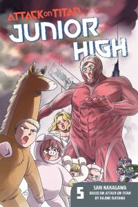 Book Cover for Junior High. 5 by Saki Nakagawa, Hajime Isayama