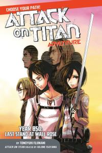 Book Cover for Attack on Titan Adventure by Tomoyuki Fujinami