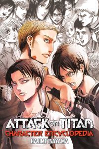 Book Cover for Attack on Titan Character Encyclopedia by Hajime Isayama