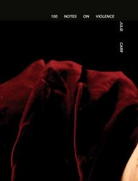 Book Cover for 100 Notes on Violence by Julie Carr