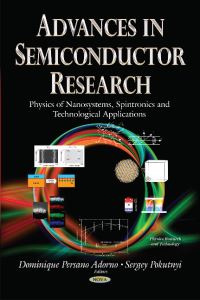 Book Cover for Advances in Semiconductor Research by Dominique Persano Adorno, Sergey Pokutnyi