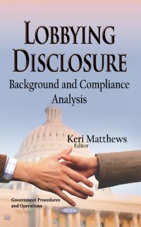 Book Cover for Lobbying Disclosure by Keri Matthews