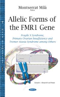 Book Cover for Allelic Forms of the FMR1 Gene by Montserrat Milà