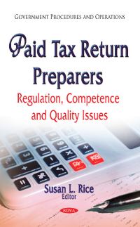 Book Cover for Paid Tax Return Preparers by Susan L Rice