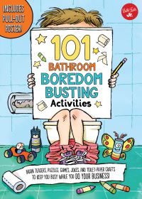 Book Cover for 101 Bathroom Boredom Busting Activities by Courtney Sanchez, G L Moore