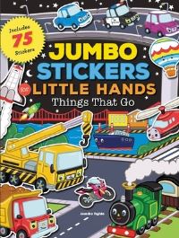 Book Cover for Jumbo Stickers for Little Hands: Things That Go by Jomike Tejido