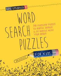 Book Cover for Get Smarter: Word Search Puzzles for Kids by Joe Rhatigan