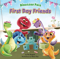 Book Cover for First Day Friends by Pat Brigandi