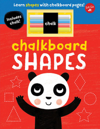 Book Cover for Chalkboard Shapes by Stephen Barker