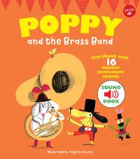 Book Cover for Poppy and the Brass Band by Magali Le Huche