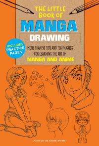 Book Cover for The Little Book of Manga Drawing by Jeannie Lee, Samantha Whitten