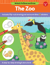 Book Cover for Watch Me Read and Draw: The Zoo by Samantha Chagollan