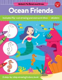 Book Cover for Watch Me Read and Draw: Ocean Friends by Samantha Chagollan
