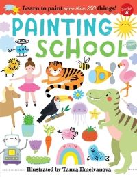 Book Cover for Painting School by Tanya Emelyanova