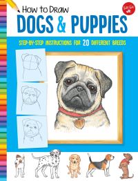 Book Cover for How to Draw Dogs & Puppies by Diana Fisher