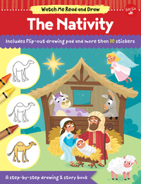 Book Cover for Watch Me Read and Draw: The Nativity by Walter Foster Jr Creative Team