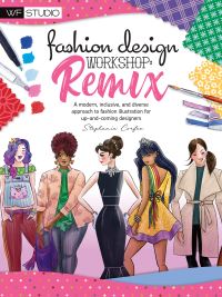 Book Cover for Fashion Design Workshop Remix by Stephanie Corfee