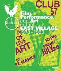 Book Cover for Club 57 by NY Museum of Modern Art New York