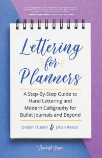 Book Cover for Lettering for Planners by Jillian Reece