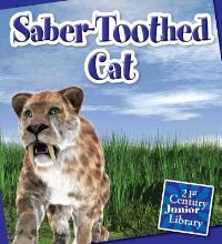 Book Cover for Saber-Toothed Cat by Jennifer Zeiger
