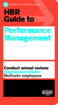 Book Cover for HBR Guide to Performance Management by 