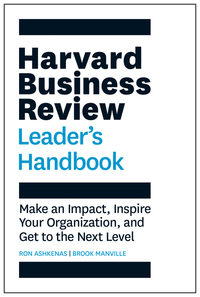Book Cover for Harvard Business Review Leader's Handbook by Ronald N Ashkenas, Brook Manville