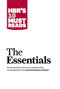 Book Cover for HBR'S 10 Must Reads by Harvard Business Review, Peter F Drucker, Clayton M Christensen, Michael E Porter, Daniel Goleman