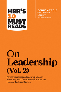 Book Cover for HBR's 10 Must Reads on Leadership. Vol. 2 by 